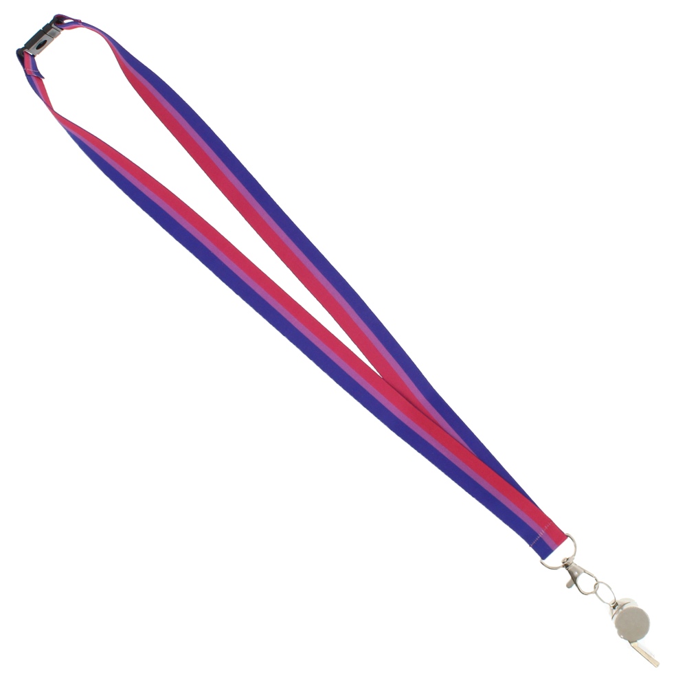 Zac's Alter Ego - Bisexual Cordon/Lanyard - avec sifflet - Multicolore